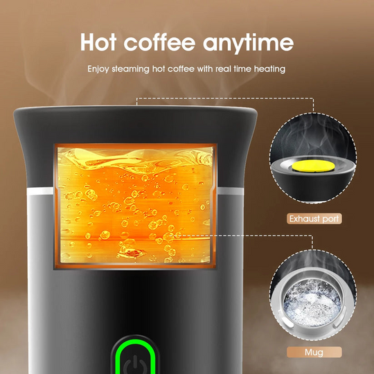 Tragbare Kaffeemaschine Kompakt für Unterwegs 4