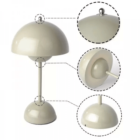 Tragbare LED-Tischlampe im skandinavischen Design 8