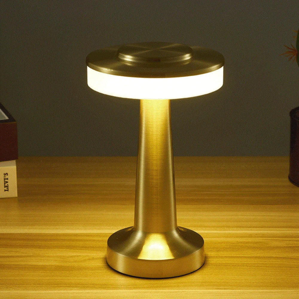 Tragbare LED-Tischlampe mit klassischem Design 3