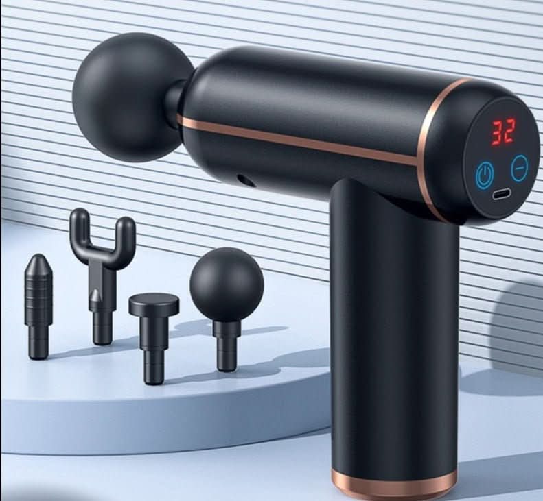 Tragbare Massagepistole für Muskelregeneration 0