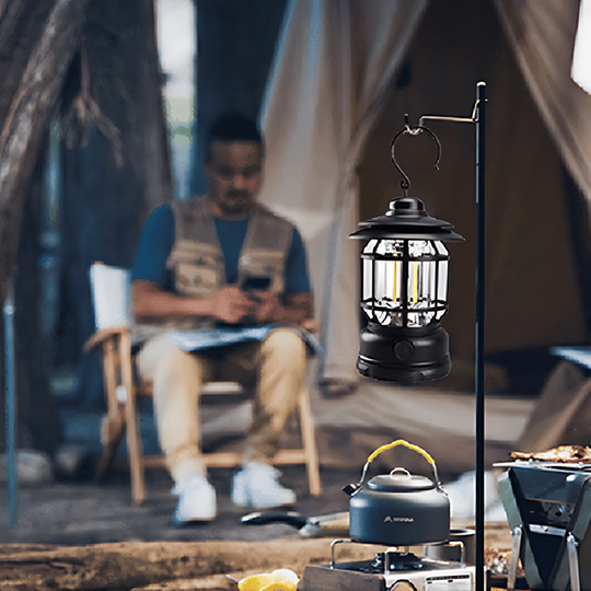 Tragbare Retro-Lampe für Innen- und Außenbereich 1