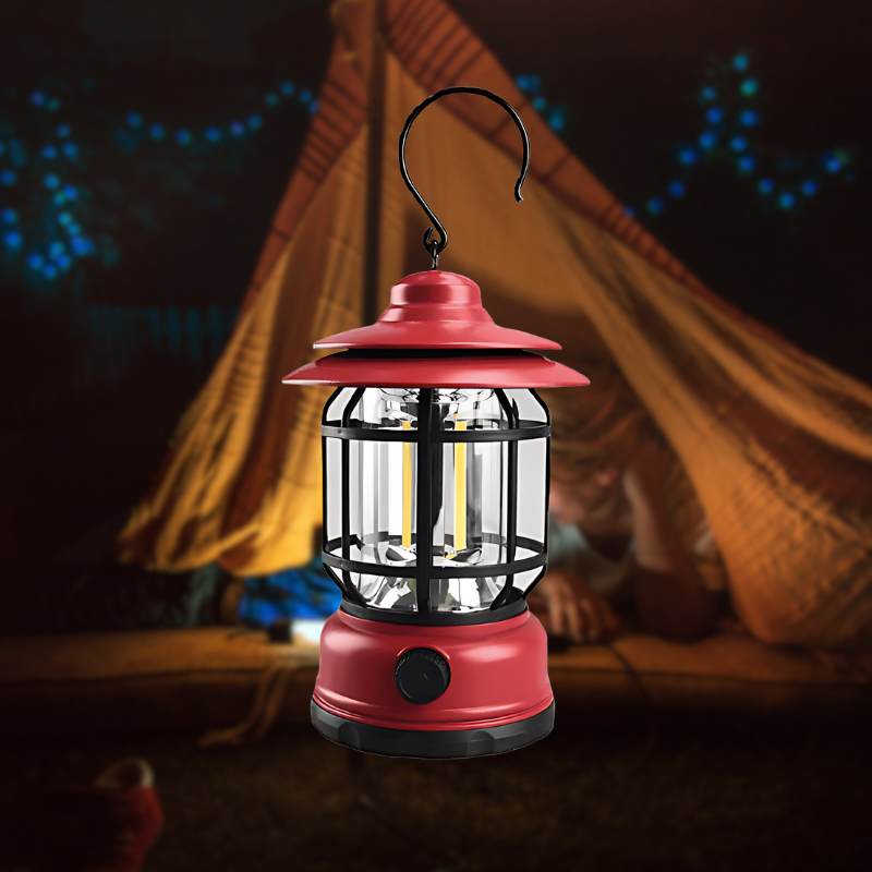 Tragbare Retro-Lampe für Innen- und Außenbereich 3