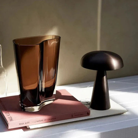 Tragbare Tischlampe im Pilzdesign 7