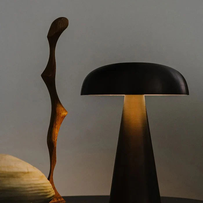 Tragbare Tischlampe im Pilzdesign 8
