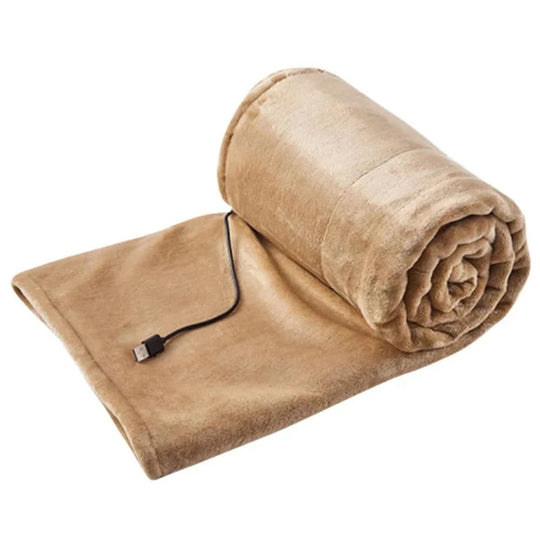 Tragbare USB-Heizdecke mit 3 Heizstufen für Damen und Herren 5
