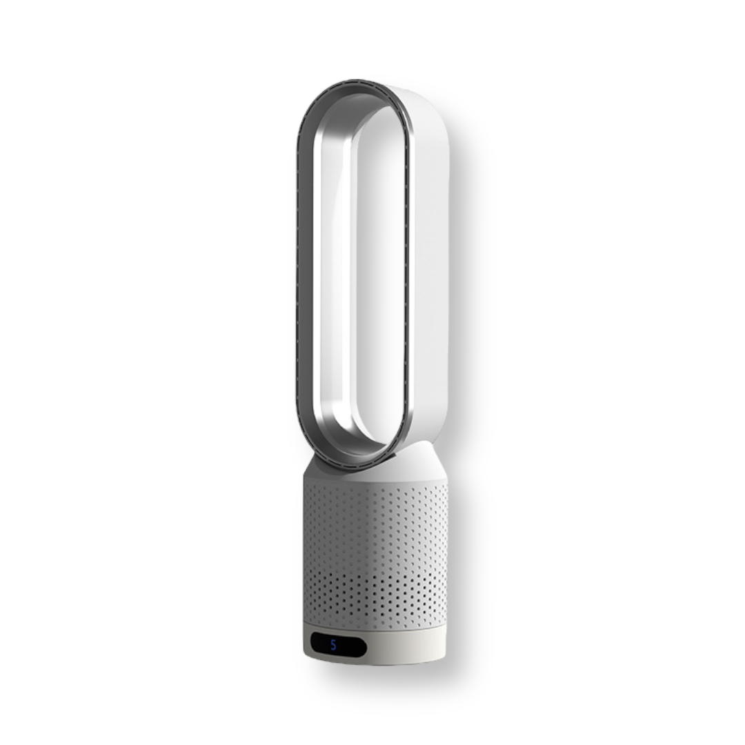 Tragbarer 3-in-1 Luftkühler mit Luftreiniger und oszillierendem Ventilator 0