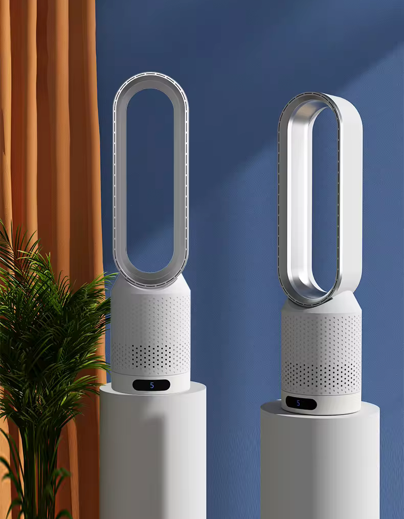 Tragbarer 3-in-1 Luftkühler mit Luftreiniger und oszillierendem Ventilator 4