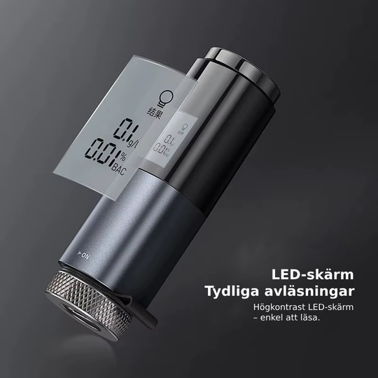 Tragbarer Alkoholtester kontaktlos 1