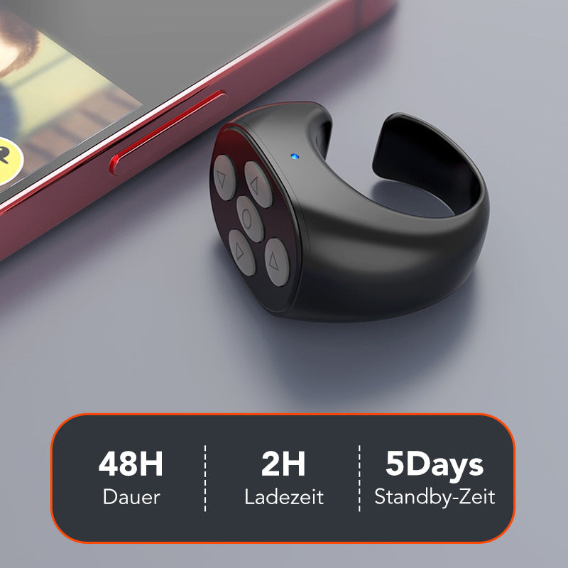 Tragbarer Bluetooth-Fernbedienungsring für Android und iOS 6