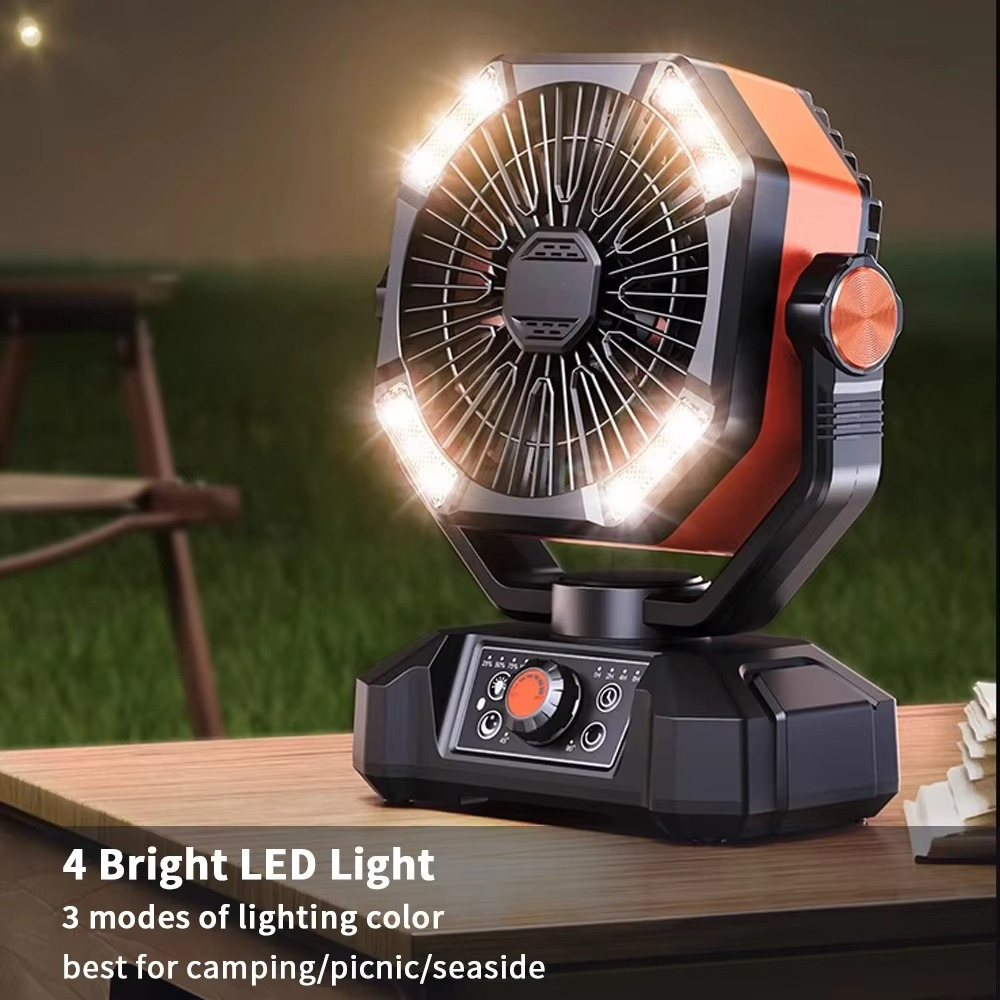 Tragbarer Camping-Ventilator mit Turbo-Technologie 3