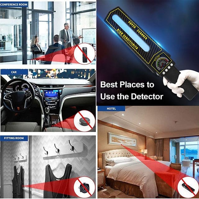 Tragbarer RF Bug Detector Scanner für Privatsphäre 2