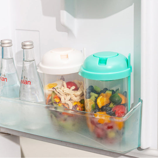 Tragbarer Salatbehälter 1000 ml für Unterwegs 2