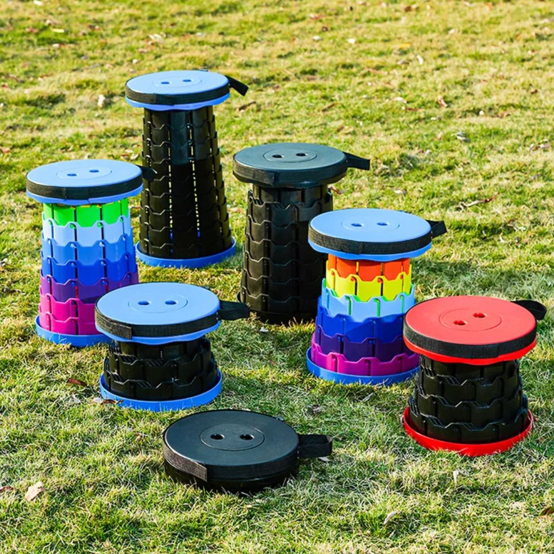 Tragbarer Teleskophocker für Outdoor-Aktivitäten 1