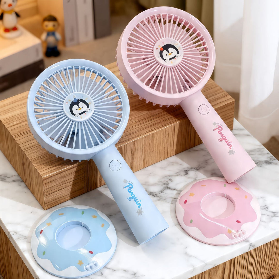 Tragbarer USB-Tischventilator für Damen 2