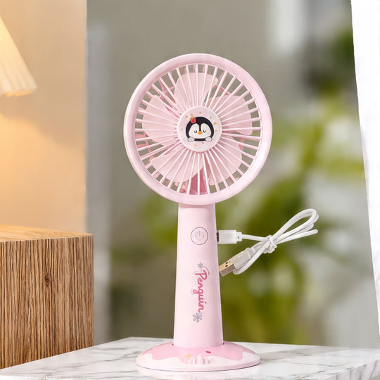 Tragbarer USB-Tischventilator für Damen 4
