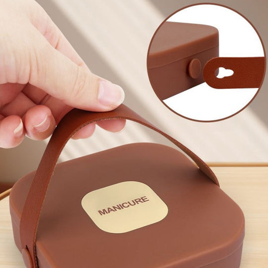 Tragbares Maniküre Set 7-teilig für Präzise Nagelpflege 6
