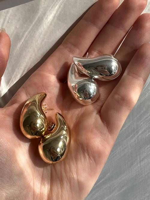 Tropfenförmige Ohrringe GlimmerDrops 5