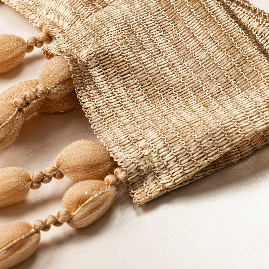 Türvorhang mit Perlen im Boho-Stil 4