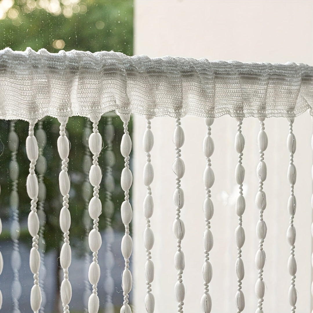 Türvorhang mit Perlen im Boho-Stil 5