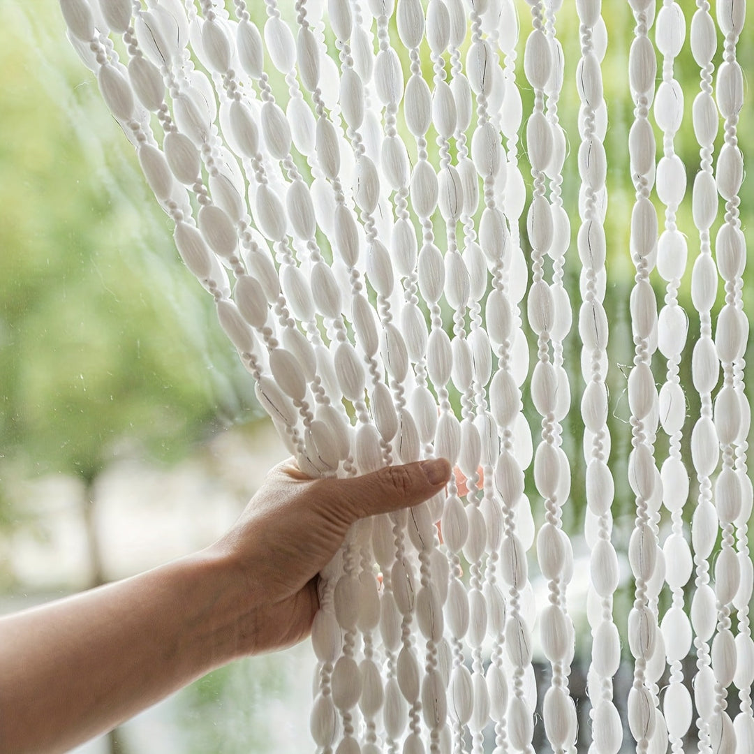Türvorhang mit Perlen im Boho-Stil 8
