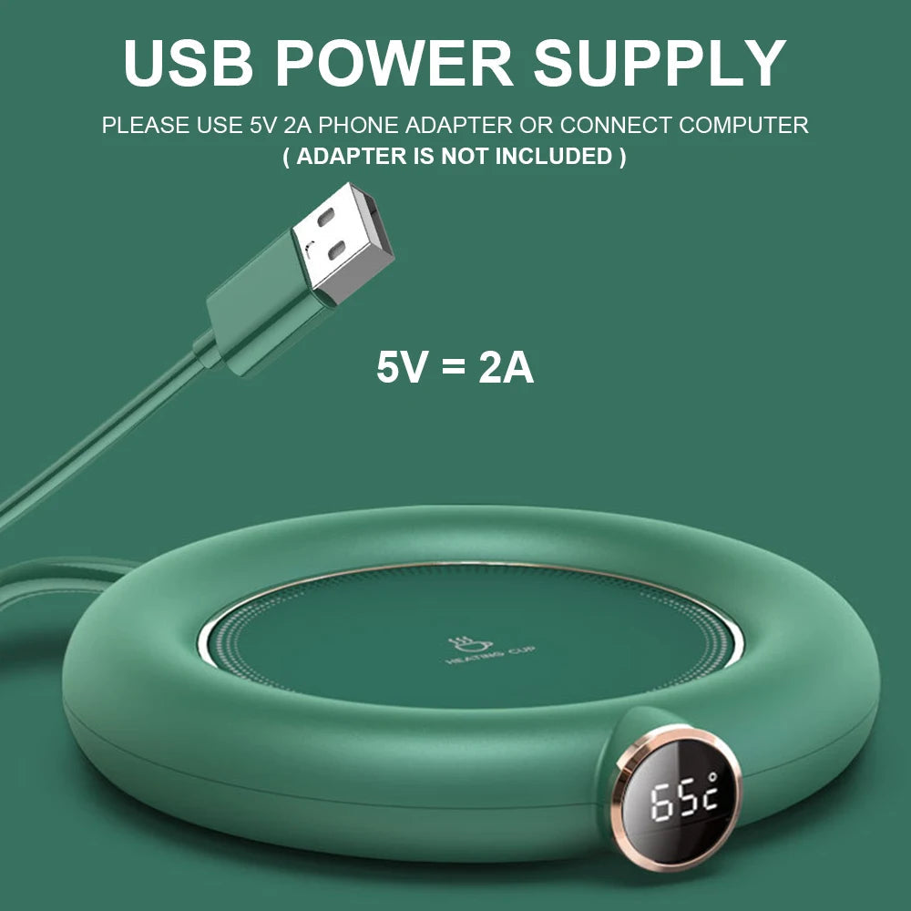 USB Kaffeetassenwärmer Tragbar Mit Drei Temperatureinstellungen 7
