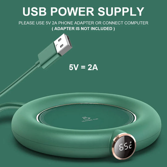USB Kaffeetassenwärmer Tragbar Mit Drei Temperatureinstellungen 7