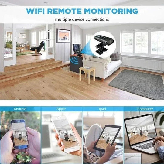 Überwachungskamera Außen WLAN 1080P HD mit Nachtsicht und Bewegungserkennung 2