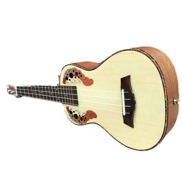 Ukulele 23 Zoll Regenbogen-Design für Damen und Herren – Leichtes Spielvergnügen 4