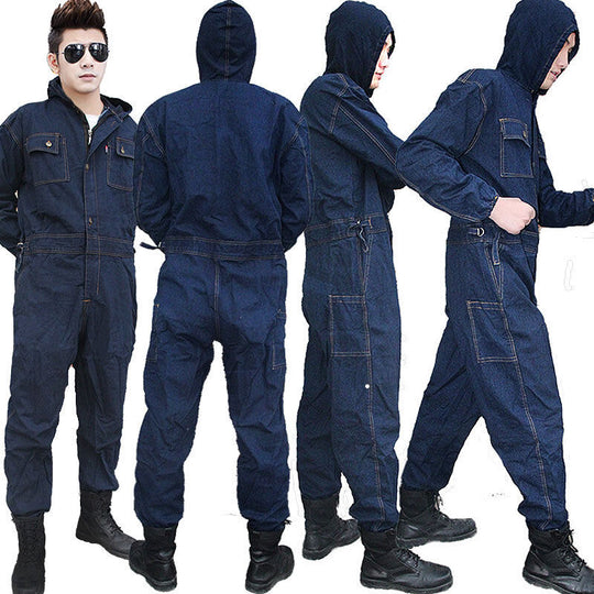 Unisex Arbeitsoverall Denim Stil 2