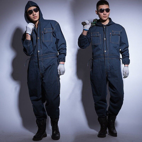 Unisex Arbeitsoverall Denim Stil 3