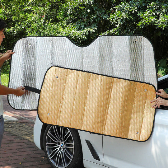 Unisex Auto-Sonnenschutz Faltbar mit Wärmeisolierung 4