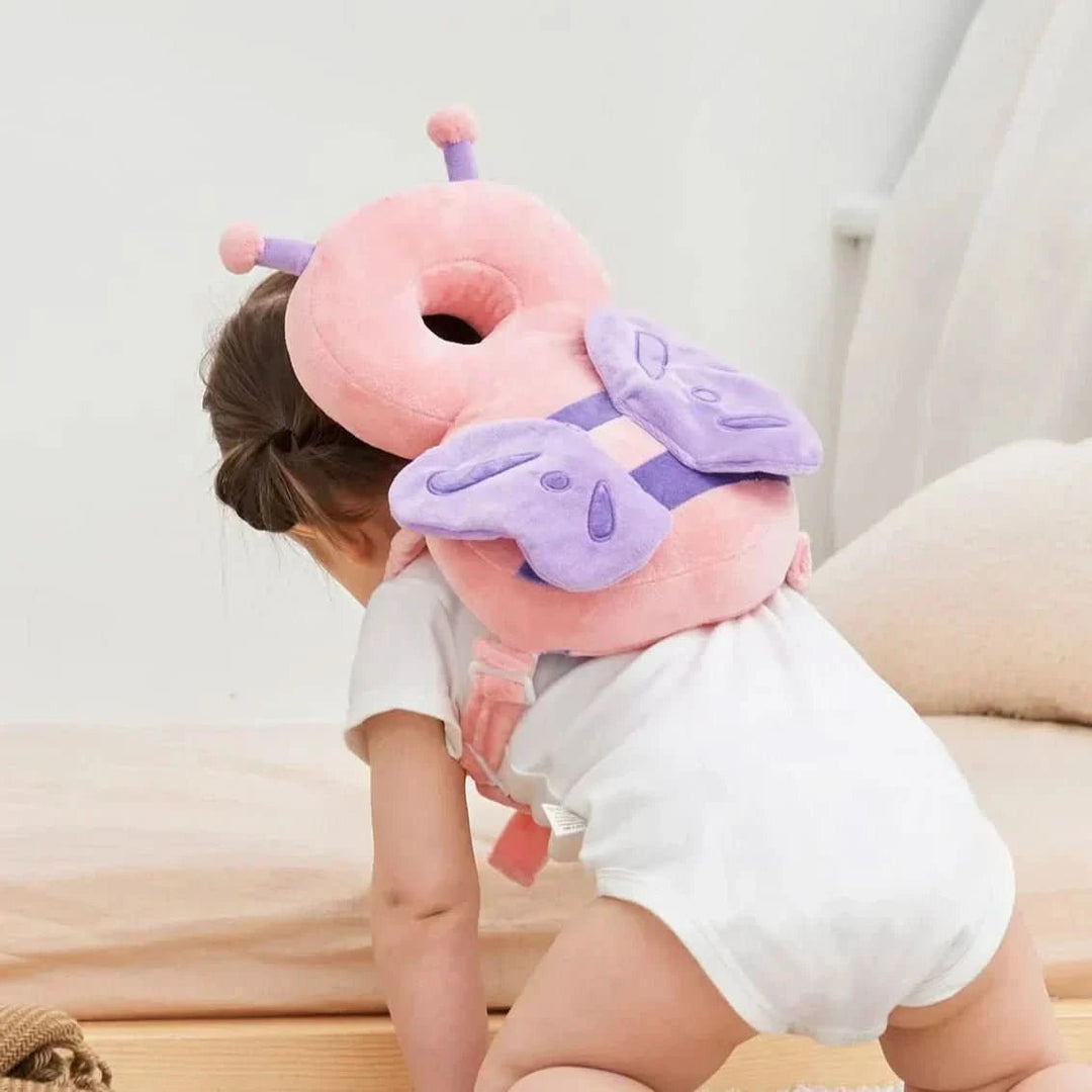 Unisex Baby Kopfschutz mit Verstellbaren Trägern für Optimalen Schutz und Komfort 7
