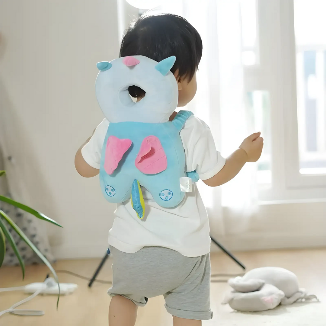 Unisex Baby Kopfschutz mit Verstellbaren Trägern für Optimalen Schutz und Komfort 9