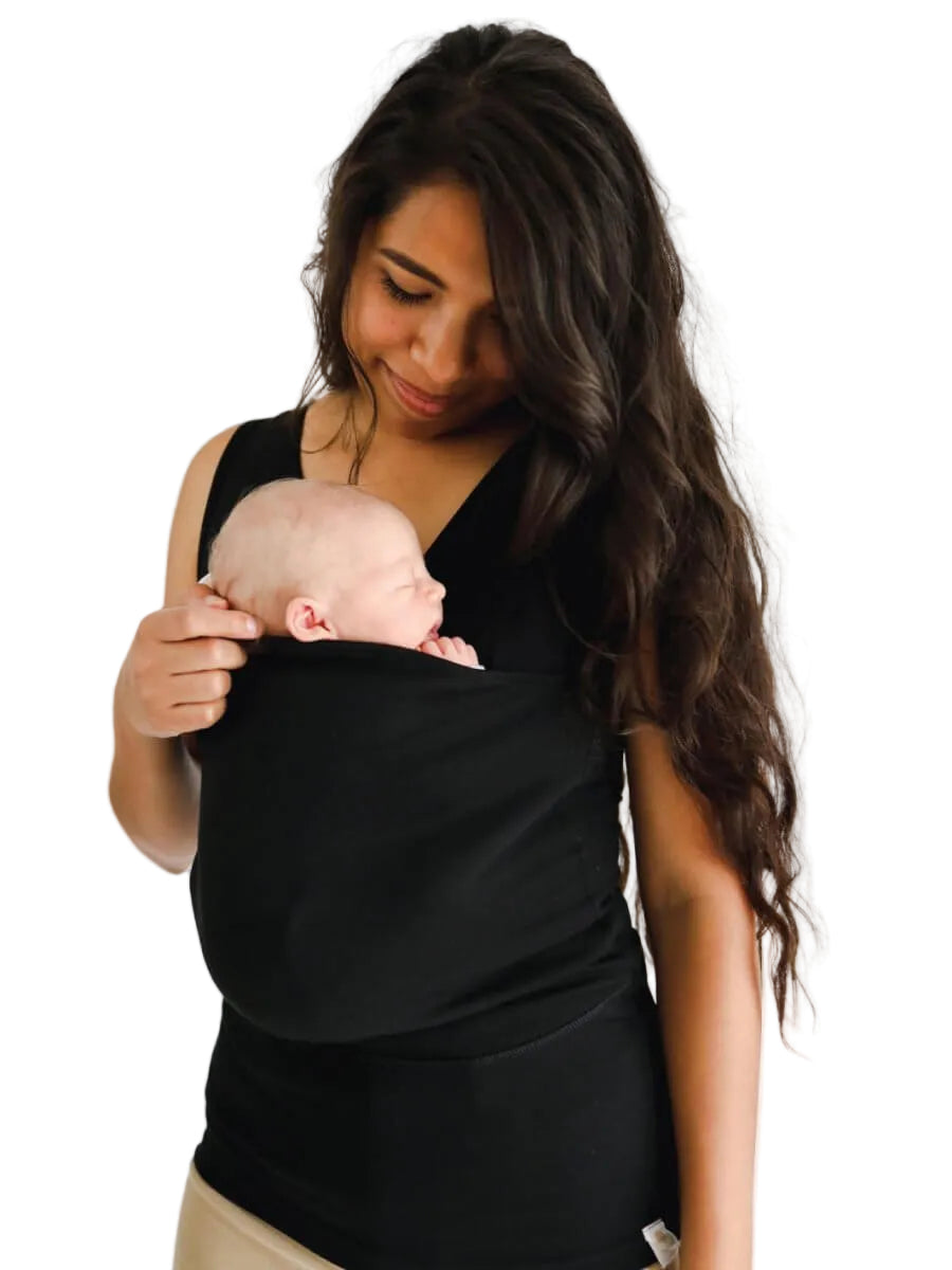 Unisex Babytrage T-Shirt mit Stillfunktion für Bequemen Alltag 0
