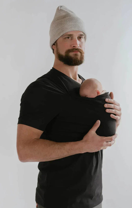 Unisex Babytrage T-Shirt mit Stillfunktion für Bequemen Alltag 4