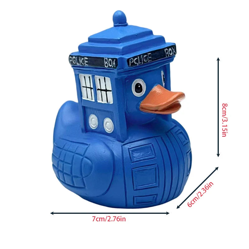 Unisex Badeente im Polizeidesign verspielt 0
