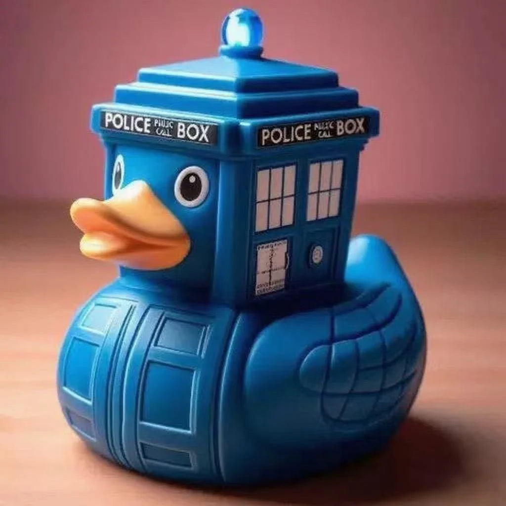 Unisex Badeente im Polizeidesign verspielt 1