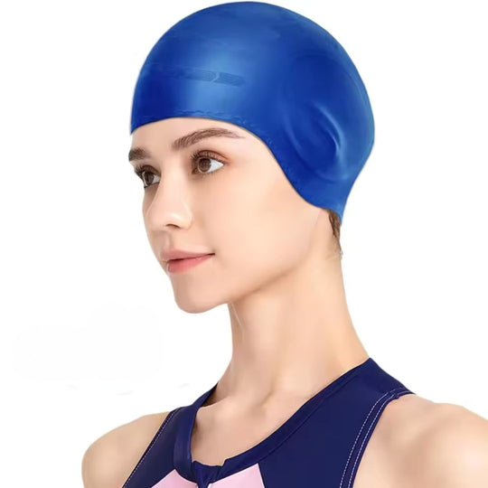 Unisex Badekappe mit Ohrenschutz für Komfort und Sicherheit beim Schwimmen 3