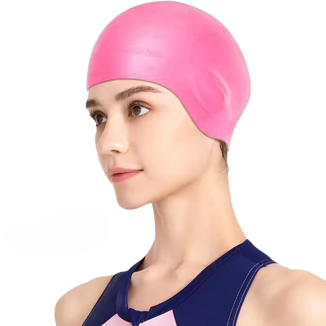 Unisex Badekappe mit Ohrenschutz für Komfort und Sicherheit beim Schwimmen 4