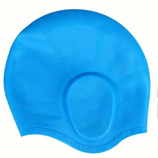 Unisex Badekappe mit Ohrenschutz für Komfort und Sicherheit beim Schwimmen 5