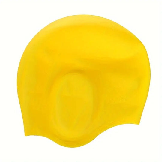 Unisex Badekappe mit Ohrenschutz für Komfort und Sicherheit beim Schwimmen 7