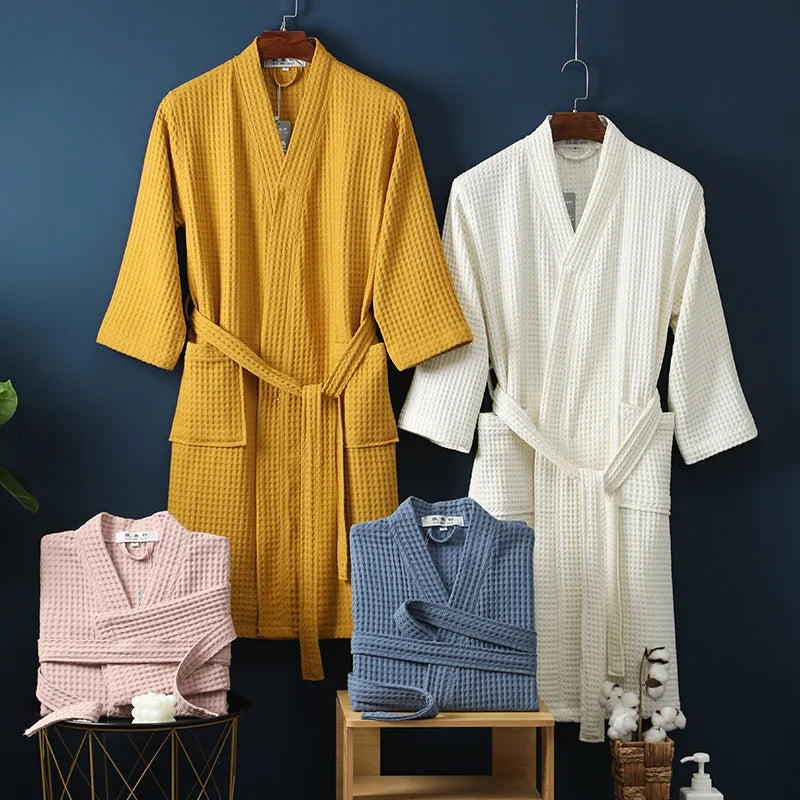 Unisex Bademantel Komfortabel für Entspannte Tage Zuhause 7