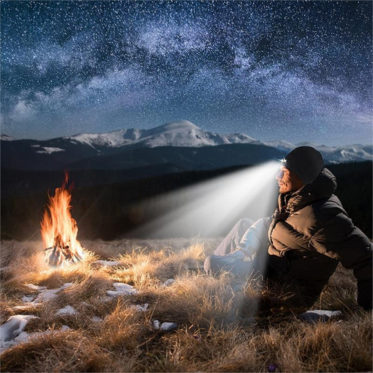 Unisex Beanie Mütze mit LED Licht für Outdoor Aktivitäten 3