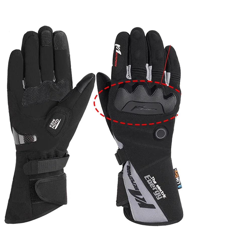 Unisex Beheizbare Winterhandschuhe Wasserdicht für Outdoor-Aktivitäten 0