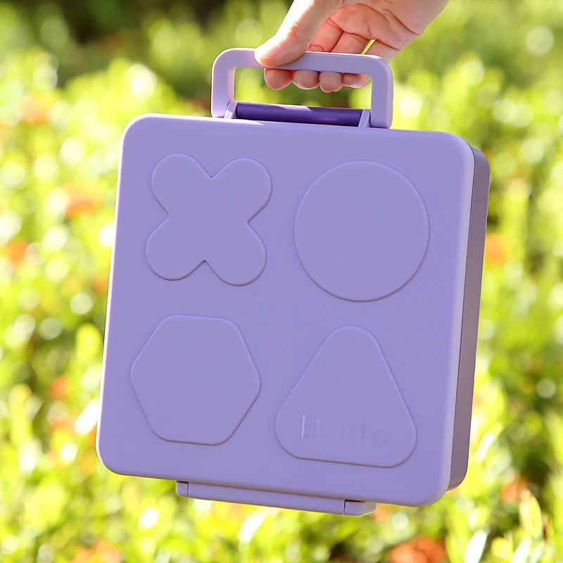 Unisex Bento-Lunchbox mit interaktivem Design in verschiedenen Formen 4