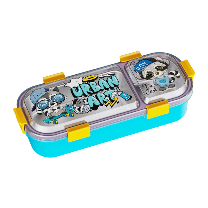 Unisex Bento-Lunchbox mit verspieltem Design 0