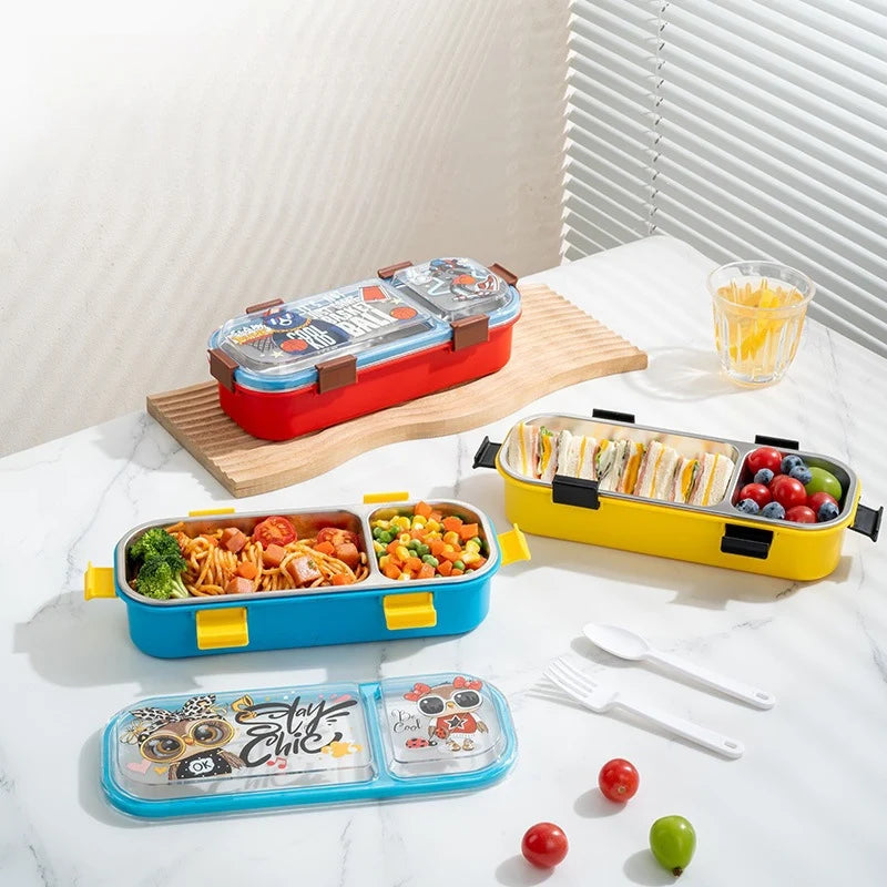 Unisex Bento-Lunchbox mit verspieltem Design 1