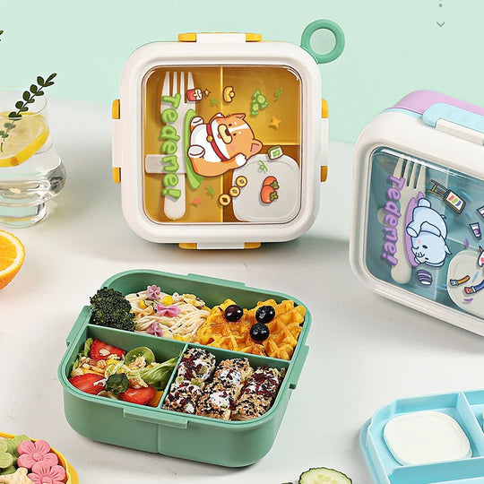 Unisex Bento-Lunchbox mit verspieltem Design 2