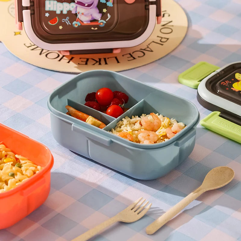 Unisex Bento-Lunchbox mit verspieltem Tierdesign 4