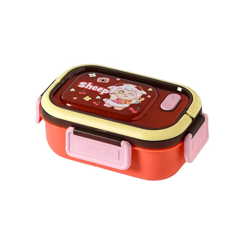 Unisex Bento-Lunchbox mit verspieltem Tierdesign 5
